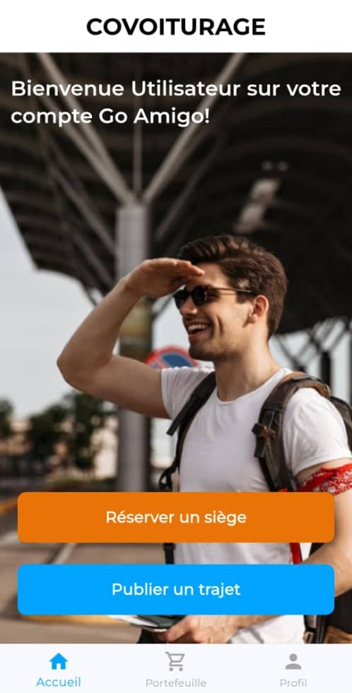 Go Amigo App Experience